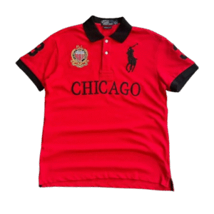 Polo RL Chicago 3 embroidery polo ringer tee