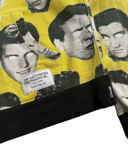 Wacko Maria The Guilty Parties “Fuck this life” pattern ziphood